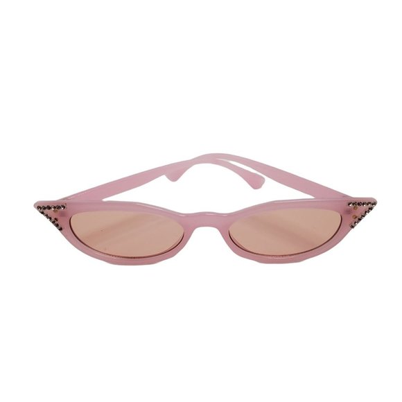 Pride Pink Cat Eye Design Your Own Rhinestone Sunglasses - Picture 9 of 10